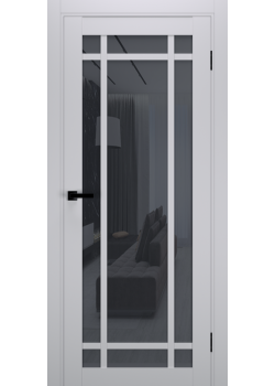 Двері Terminus Ukrainian Doors UD-16 ПП Чорне скло