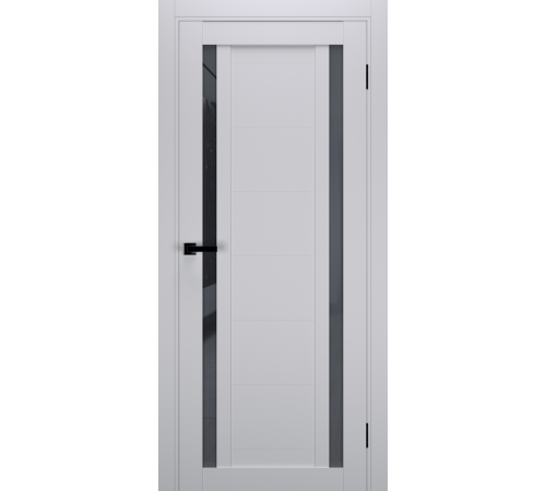Міжкімнатні Двері Terminus Ukrainian Doors UD-17 ПП Чорне скло