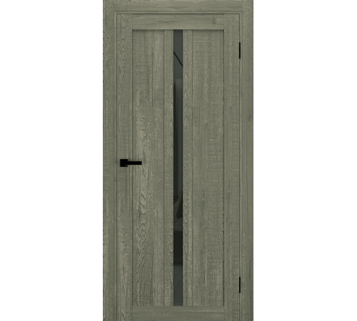 Міжкімнатні Двері Terminus Ukrainian Doors UD-19 Чорне скло