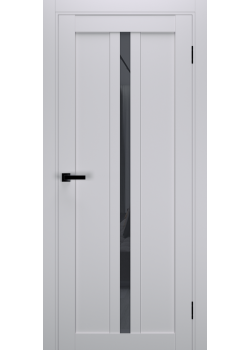 Двері Terminus Ukrainian Doors UD-19 ПП Чорне скло