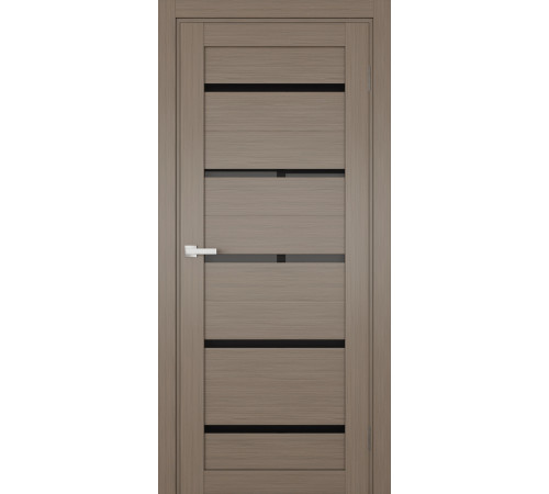 Міжкімнатні Двері Terminus Ukrainian Doors UD-02 ПВХ Чорне скло