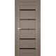 Міжкімнатні Двері Terminus Ukrainian Doors UD-02 ПВХ Чорне скло