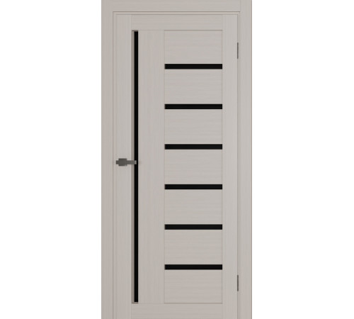 Межкомнатные Двери Terminus Ukrainian Doors UD-03 ПВХ Черное стекло