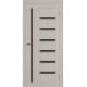 Межкомнатные Двери Terminus Ukrainian Doors UD-03 ПВХ Черное стекло