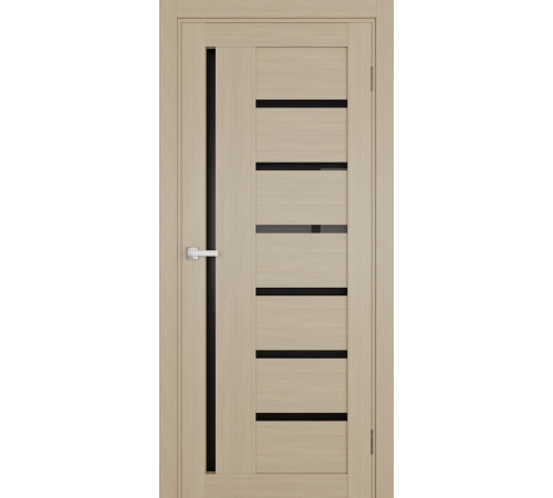 Межкомнатные Двери Terminus Ukrainian Doors UD-03 ПВХ Черное стекло