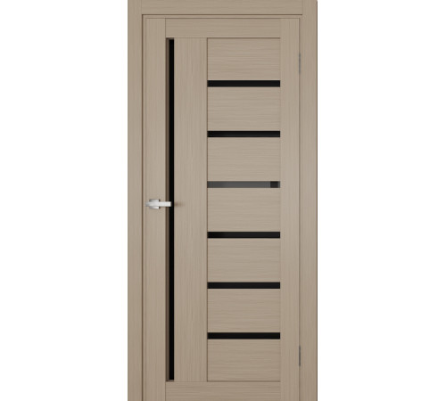 Межкомнатные Двери Terminus Ukrainian Doors UD-03 ПВХ Черное стекло