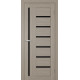 Межкомнатные Двери Terminus Ukrainian Doors UD-03 ПВХ Черное стекло