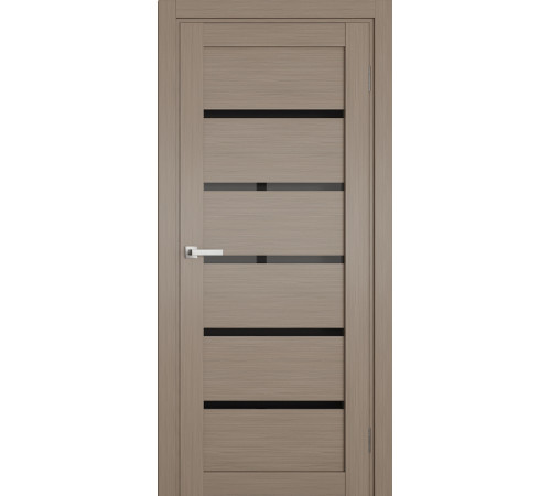 Міжкімнатні Двері Terminus Ukrainian Doors UD-04 ПВХ Чорне скло