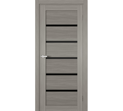 Міжкімнатні Двері Terminus Ukrainian Doors UD-04 ПВХ Чорне скло