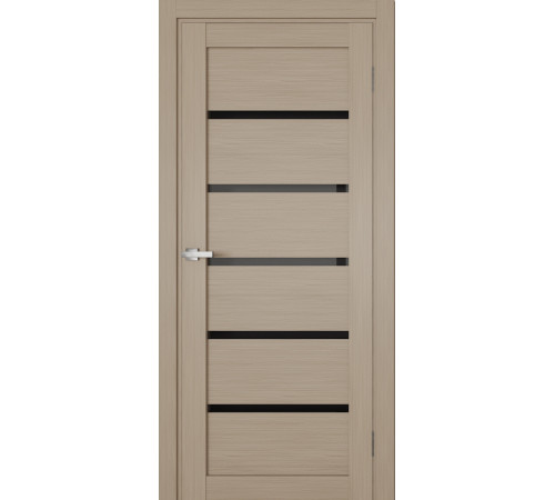 Міжкімнатні Двері Terminus Ukrainian Doors UD-04 ПВХ Чорне скло