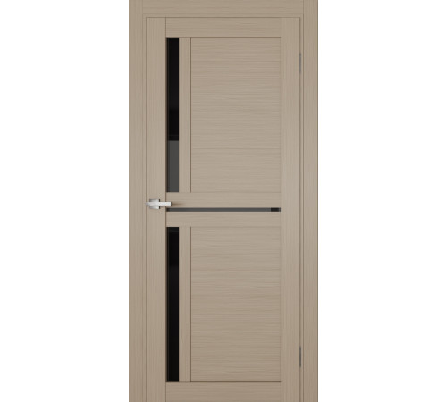 Межкомнатные Двери Terminus Ukrainian Doors UD-05 ПВХ Черное стекло