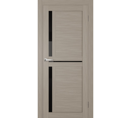 Межкомнатные Двери Terminus Ukrainian Doors UD-05 ПВХ Черное стекло