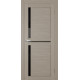 Межкомнатные Двери Terminus Ukrainian Doors UD-05 ПВХ Черное стекло
