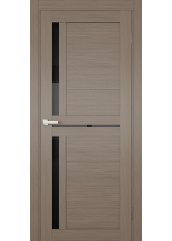Двері Terminus Ukrainian Doors UD-05 ПВХ Чорне скло