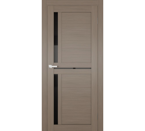 Межкомнатные Двери Terminus Ukrainian Doors UD-05 ПВХ Черное стекло