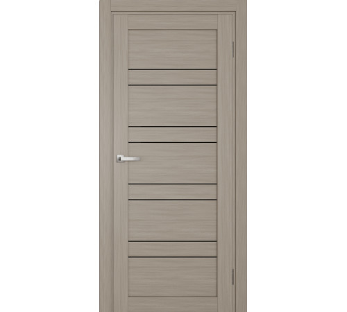 Міжкімнатні Двері Terminus Ukrainian Doors UD-06 ПВХ Чорне скло