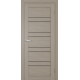 Міжкімнатні Двері Terminus Ukrainian Doors UD-06 ПВХ Чорне скло