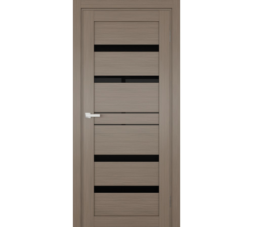 Міжкімнатні Двері Terminus Ukrainian Doors UD-08 ПВХ Чорне скло
