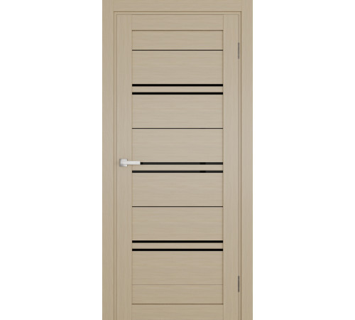 Міжкімнатні Двері Terminus Ukrainian Doors UD-11 ПВХ Чорне скло