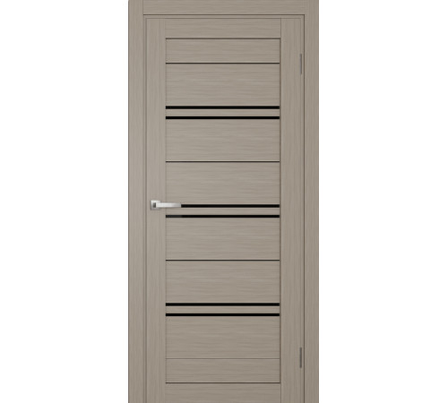 Міжкімнатні Двері Terminus Ukrainian Doors UD-11 ПВХ Чорне скло