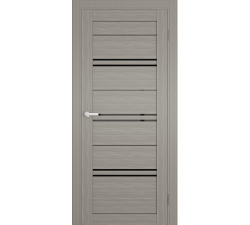 Міжкімнатні Двері Terminus Ukrainian Doors UD-11 ПВХ Чорне скло