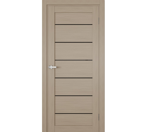 Міжкімнатні Двері Terminus Ukrainian Doors UD-12 ПВХ Чорне скло