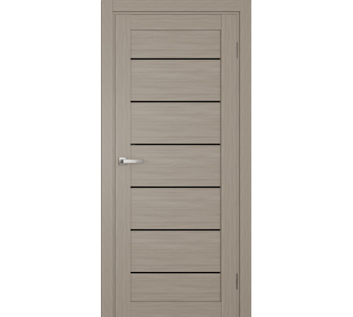 Міжкімнатні Двері Terminus Ukrainian Doors UD-12 ПВХ Чорне скло