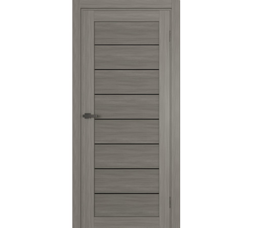 Міжкімнатні Двері Terminus Ukrainian Doors UD-12 ПВХ Чорне скло