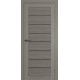 Міжкімнатні Двері Terminus Ukrainian Doors UD-12 ПВХ Чорне скло