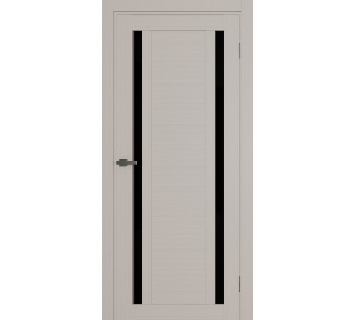 Міжкімнатні Двері Terminus Ukrainian Doors UD-17 ПВХ Чорне скло