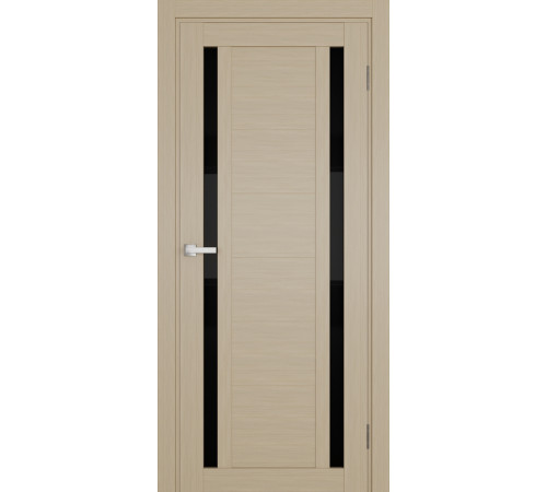 Міжкімнатні Двері Terminus Ukrainian Doors UD-17 ПВХ Чорне скло