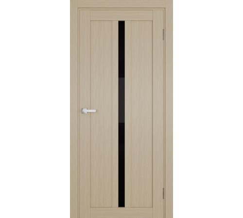 Міжкімнатні Двері Terminus Ukrainian Doors UD-19 ПВХ Чорне скло