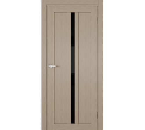 Міжкімнатні Двері Terminus Ukrainian Doors UD-19 ПВХ Чорне скло