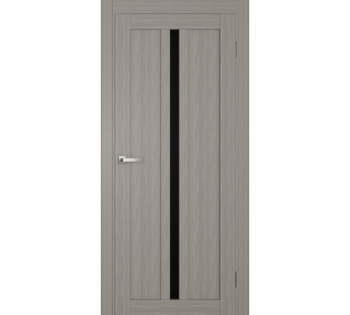 Міжкімнатні Двері Terminus Ukrainian Doors UD-19 ПВХ Чорне скло