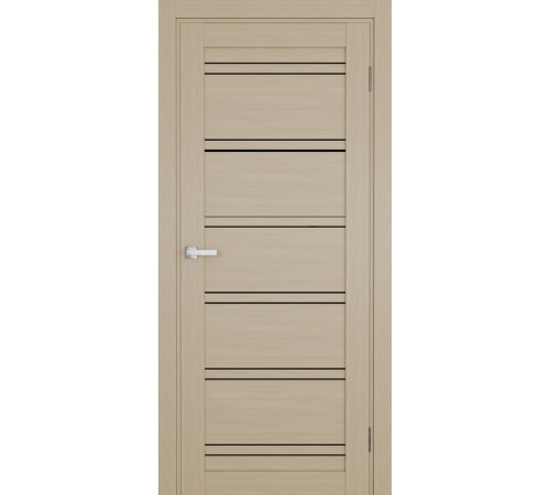 Міжкімнатні Двері Terminus Ukrainian Doors UD-20 ПВХ Чорне скло