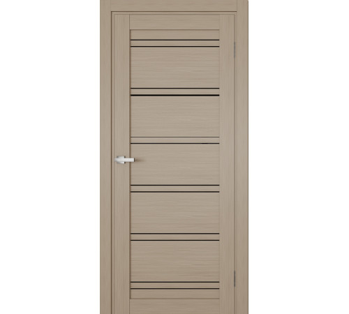 Міжкімнатні Двері Terminus Ukrainian Doors UD-20 ПВХ Чорне скло