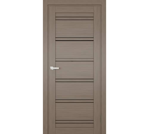 Міжкімнатні Двері Terminus Ukrainian Doors UD-20 ПВХ Чорне скло