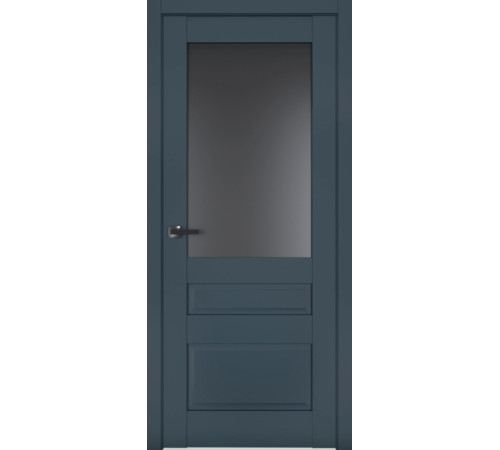 Міжкімнатні Двері Terminus Neo Soft 608 Чорне скло
