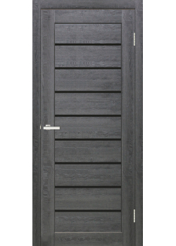 Двері ТМ DOORS C018 Чорне скло