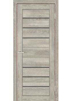 Двері ТМ DOORS C034 Чорне скло