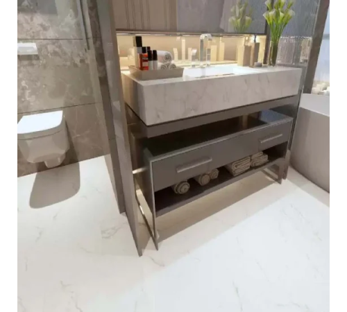 Вінілова підлога Apro Stone Carrara Marmor