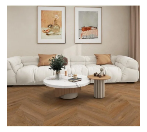 Вінілова підлога SPC BlissGround Chevron Line Malibu Charm