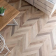 Ламінат FAUS Masterpieces Cream Chevron S176201