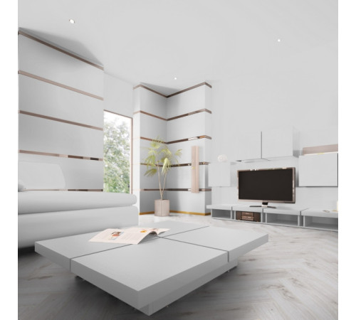 Ламінат Herringbone Milenium Oak White | 3516