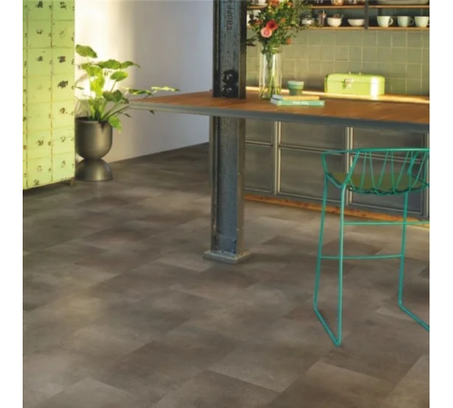 Вінілова підлога Quick Step Oro Base Tiles Окислений камінь AVSTT40235