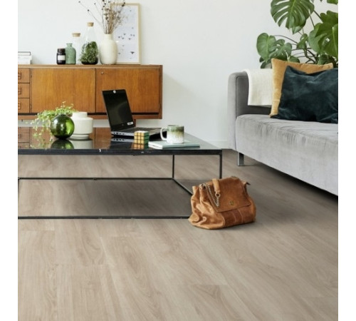 Вінілова плитка Tarkett Starfloor Click Solid 55 ENGLISH OAK-LIGHT BEIGEl 36021028