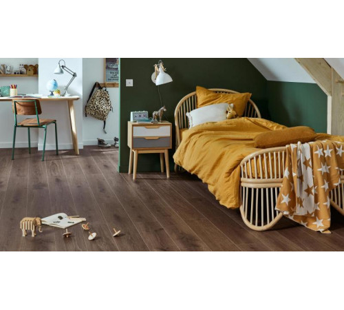 Вінілова плитка Tarkett Starfloor Click Solid 55 DELICATE-OAK-Brownl 36020006