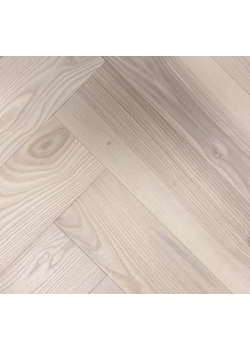 Паркетна дошка Universe Ясен ваніль (herringbone)