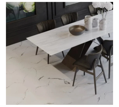 Виниловый пол Vinilam Ceramo Итальянский мрамор 83444