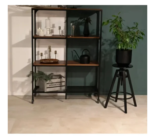 Вінілова підлога Vinilam Ceramo Бетон Білий 71615